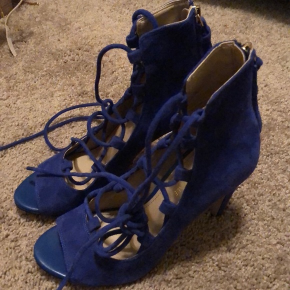 Saks Fifth Avenue Brand Size 7 high heel sandals. - Picture 6 of 6